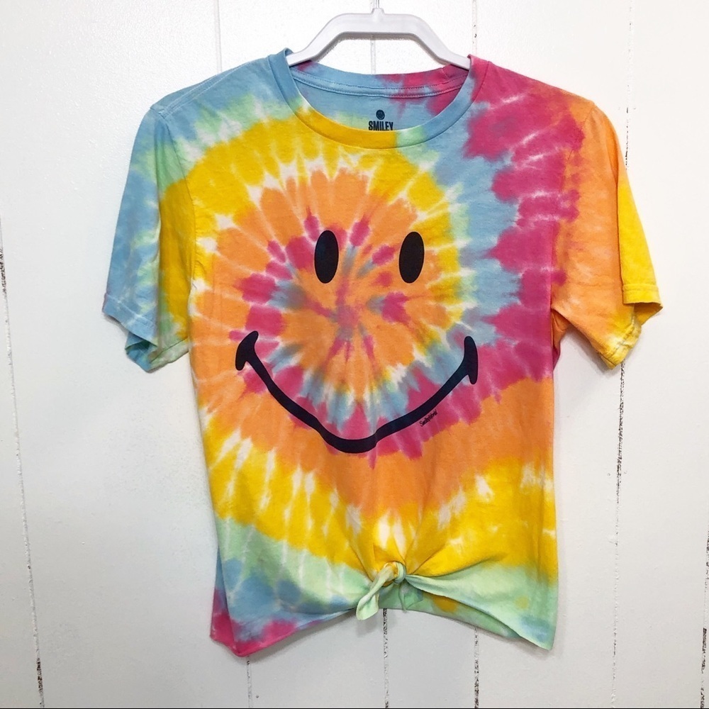 Smiley World Body Rags Tie Dye Tee